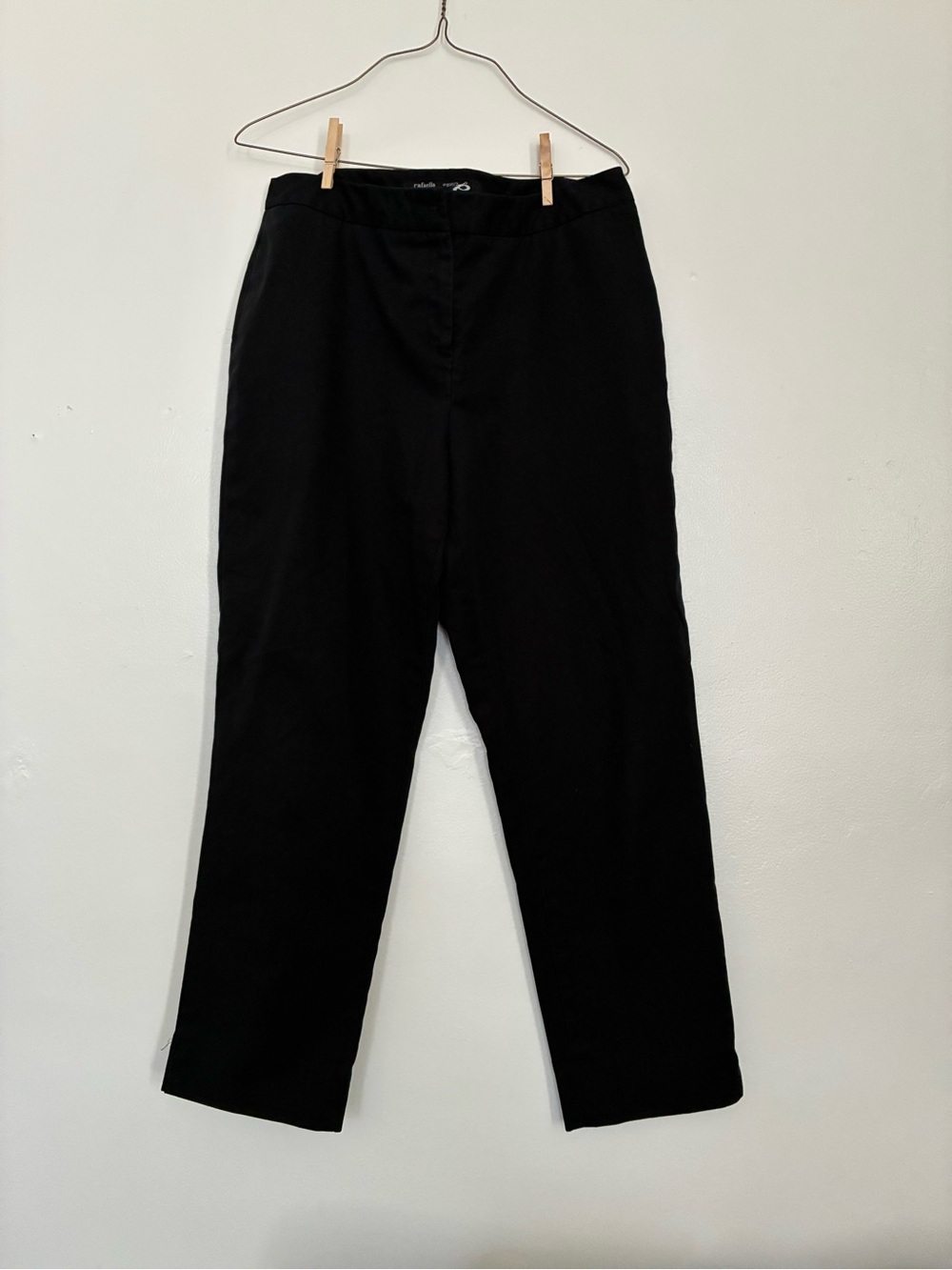 Rafaella Black Women’s Ergofit Straight-Leg Dress Trousers